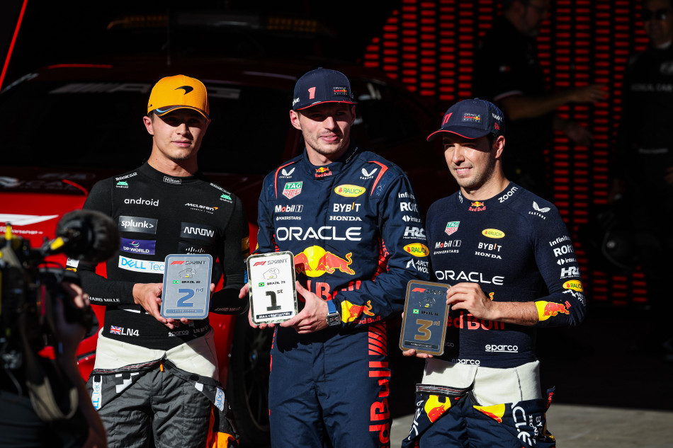 F1 Verstappen wins São Paulo Sprint ahead of Norris and Pérez