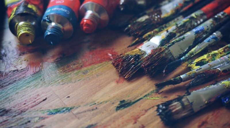 Art Art Supplies Artist Blue Brush  - freephotocc / Pixabay