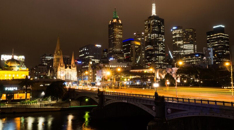Melbourne Yarra River Night Time  - Daniel_B_photos / Pixabay