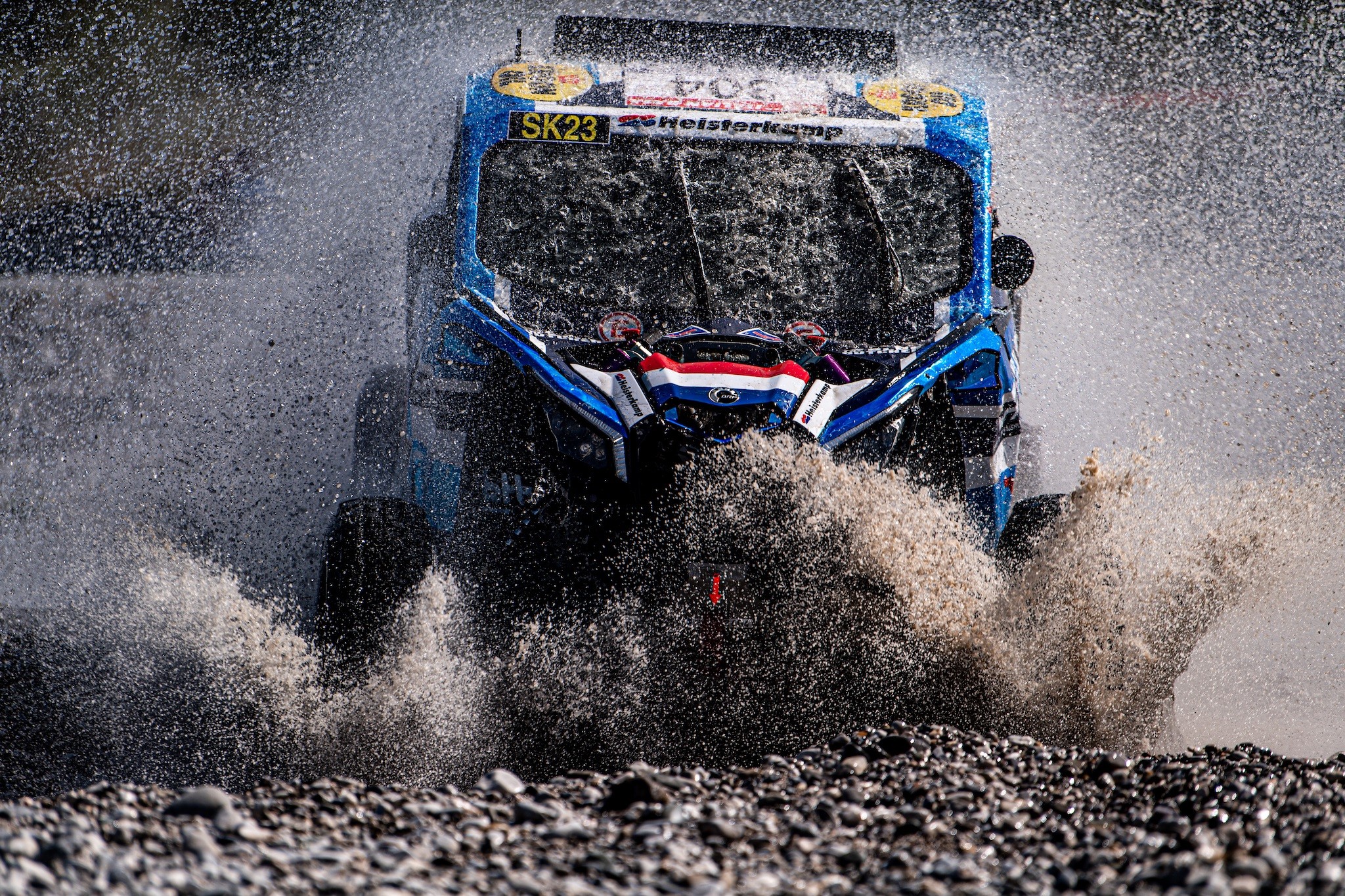 2022 FIA World and European Cups for Cross-Country Bajas - Italian Bajas - Erik van Loon (NLD)/Sebastien Delaunay (FRA), Can-Am Maverick XRS T3 (photos: Italian Baja organisers)