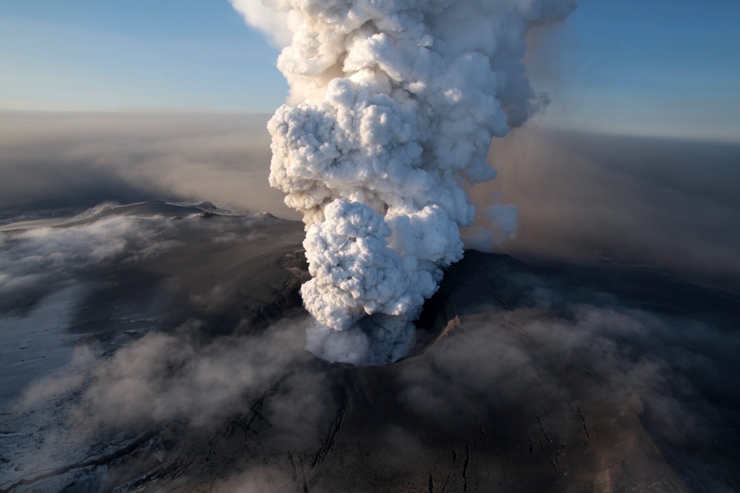 A volcano is erupting again in Iceland. Is climate change causing more