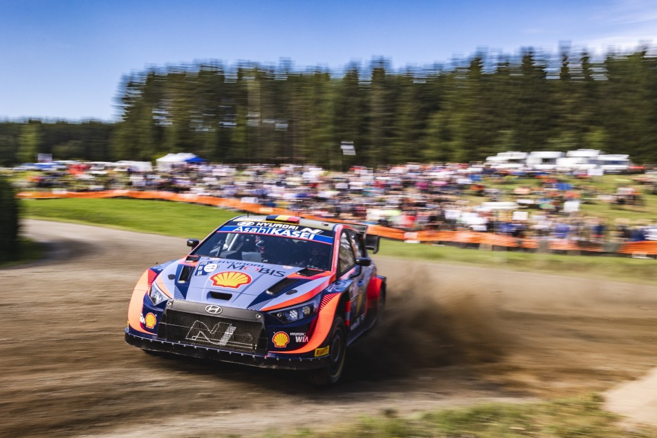 2022 WRC - Rally Finland - T. Neuville/M. Wydaeghe, Hyundai Shell Mobis WRT (photo: Nikos Katikis / DPPI)