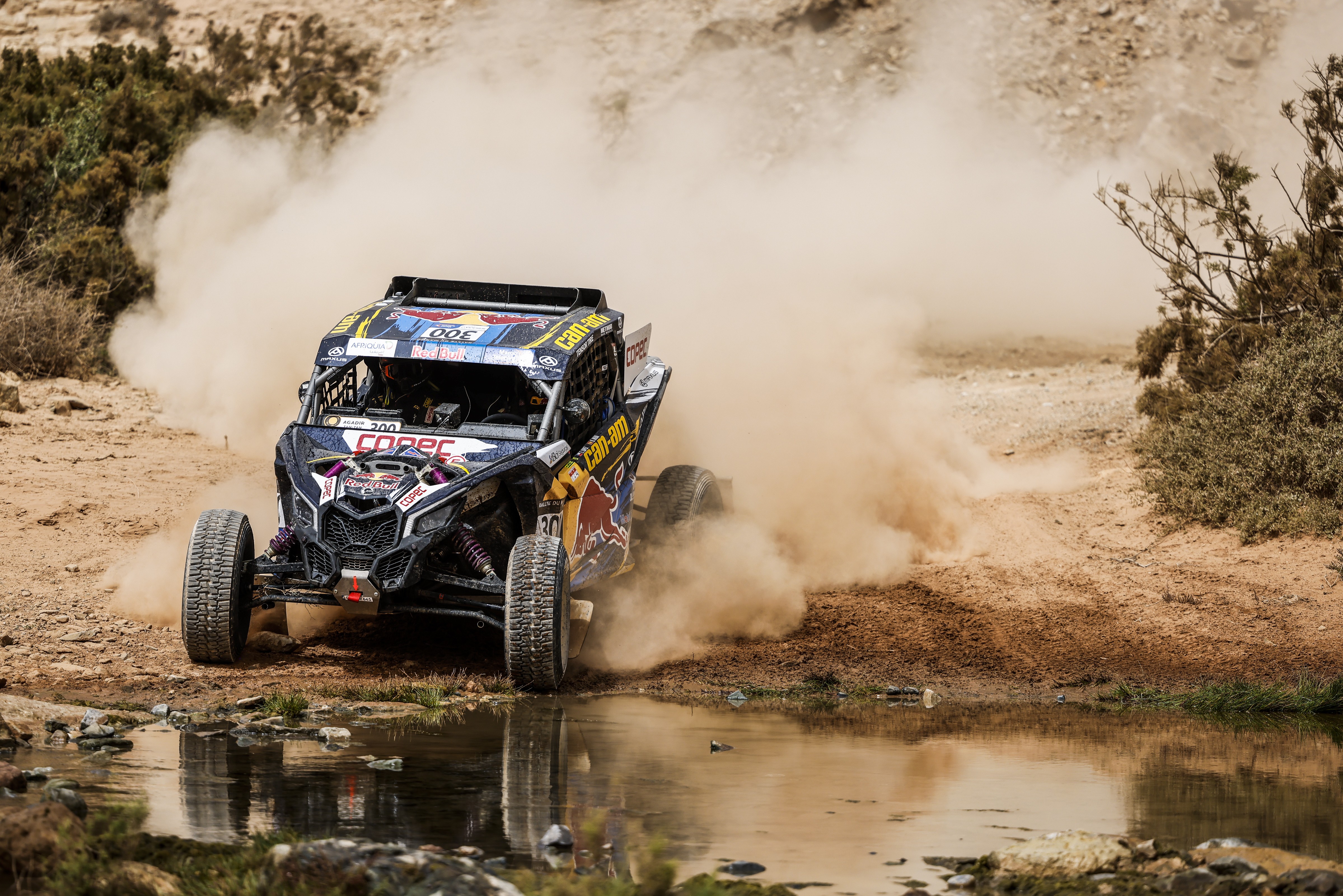 Francisco Lopez (CHL)/Gerard Farres (ESP), South Racing Can-Am, during the 2022 Rallye du Maroc (photo: Julien Delfosse / DPPI)