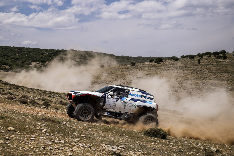 HOLOWCZYC Krzystof (pol), KURZEJA Łukasz (pol), X-Raid Mini JCW Team, Mini John Cooper Works Rally Plus, 2023 Baja Espana Aragon, 4th round of the FIA World Cup for Cross-Country Bajas, from July 20 to 23, 2023 in Teruel, Spain - Photo Paulo Maria / DPPI