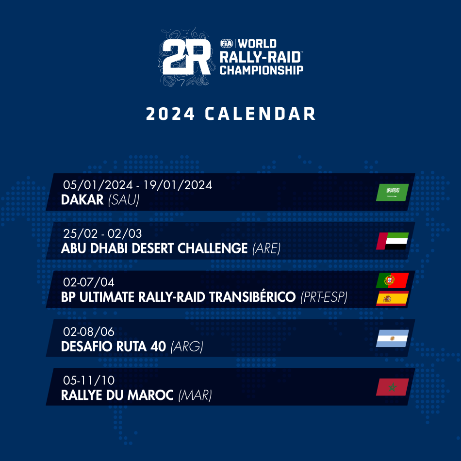 W2RC 2024 FIA World RallyRaid Championship calendar gets green light