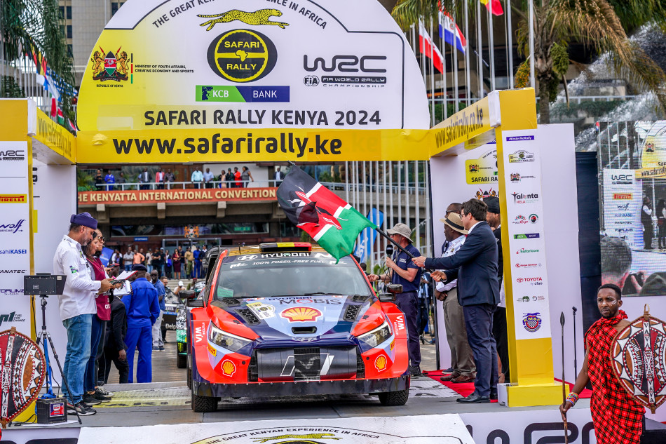 WRC Neuville leads Safari Rally Kenya after Kasarani Super Special