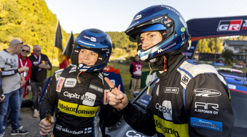 WRC – Pajari and Mälkönen crowned 2024 WRC2 Champions